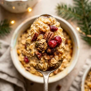 Pumpkin Spice Overnight Oats Christmas Morning Easy