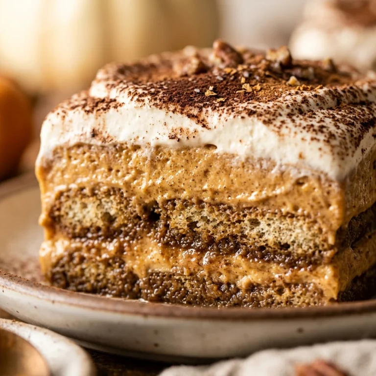 Pumpkin Tiramisu No Bake Fall Desserts Viral Baking Easy Cozy