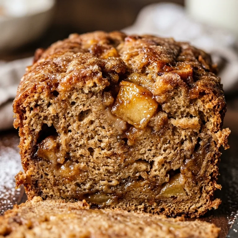 Quick Apple Bread Easy Homemade Beginner Artisan