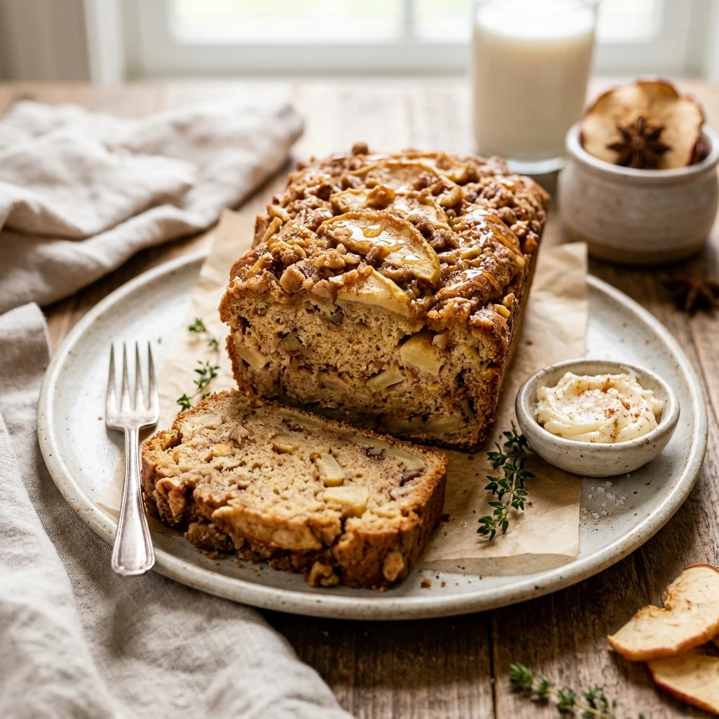 Quick Apple Bread Easy Homemade Beginner Artisan