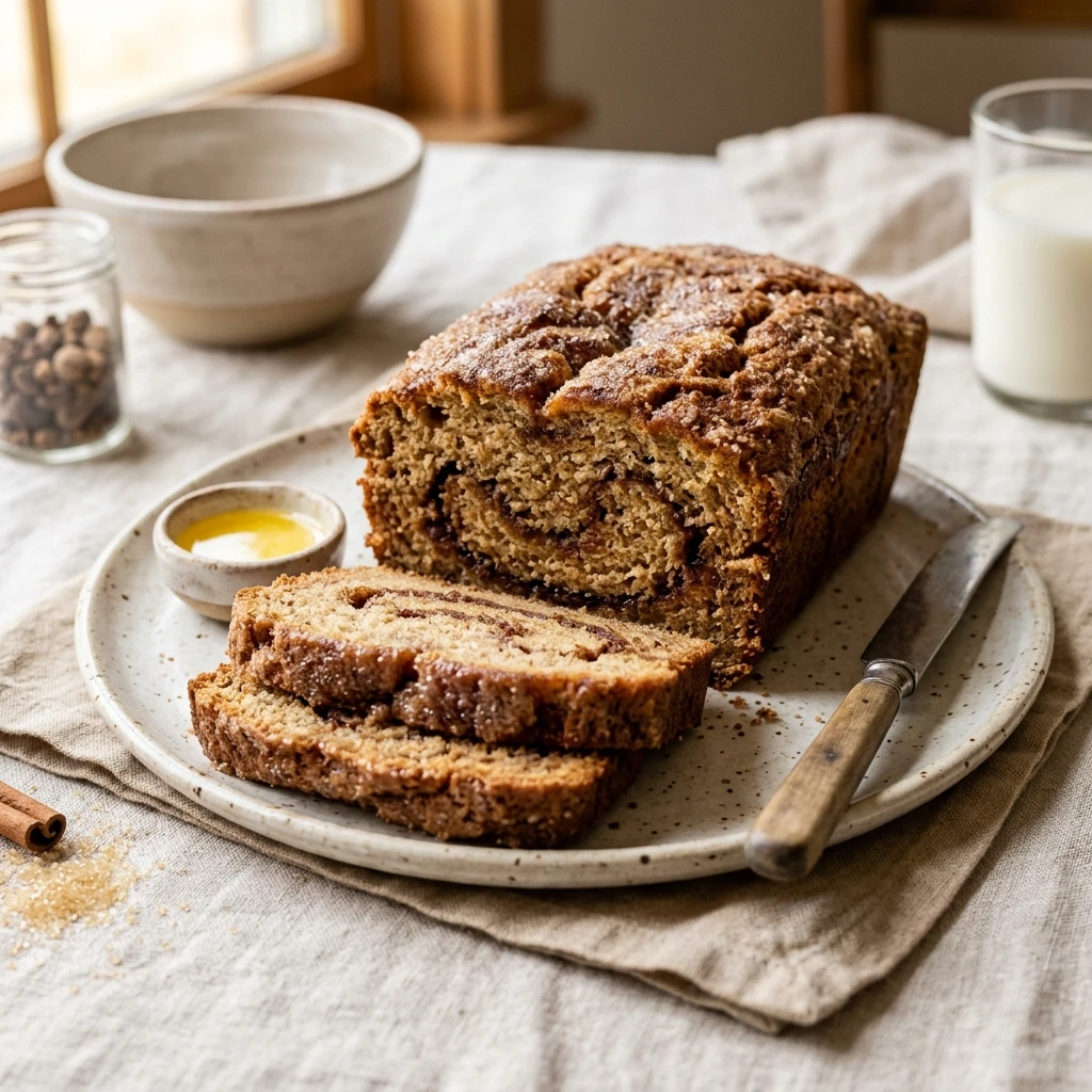 Quick Cinnamon Bread Easy Homemade Beginner Artisan