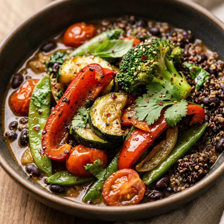 Quick Veggie Dinner 20 Minute Meal One Pot Busy Night