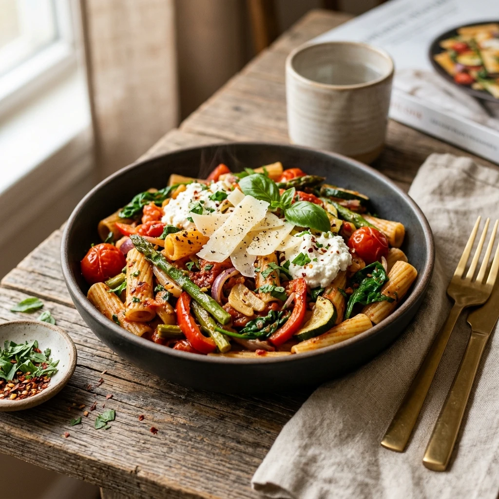 Quick Veggie Dinner 20 Minute Meal One Pot Busy Night