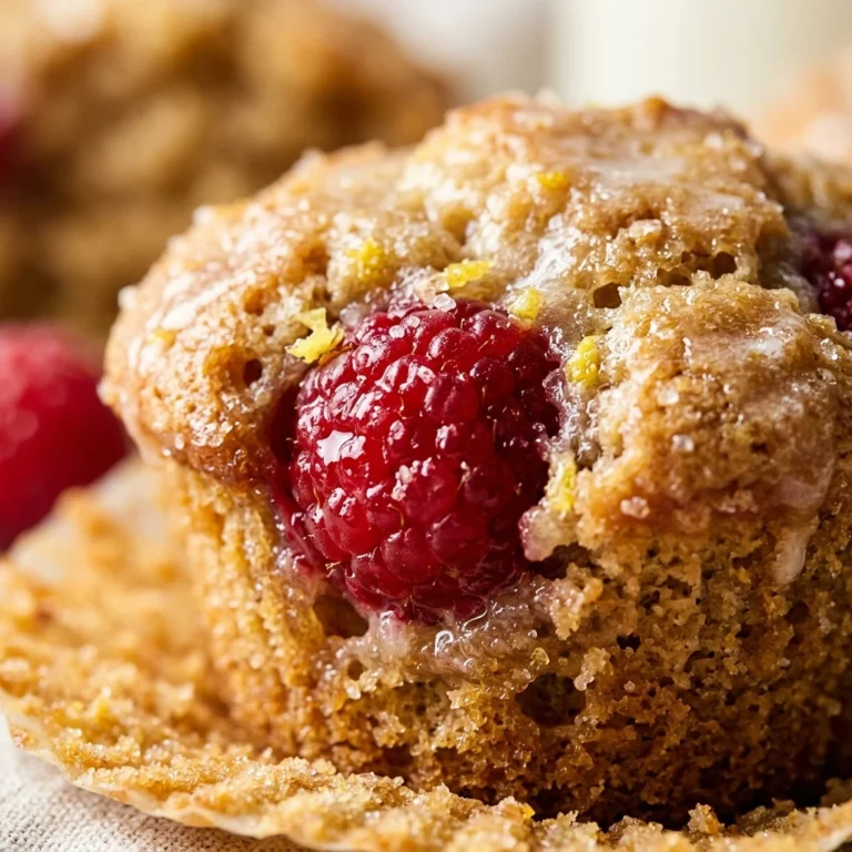 Raspberry Lemonade Muffins