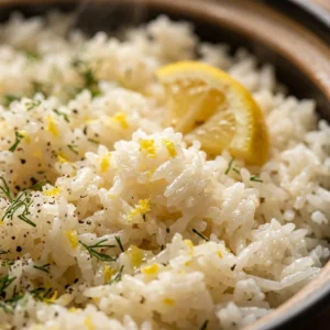 Rice Cooker Lemon Hack One Pot Easy Fluffy Rice Dinner