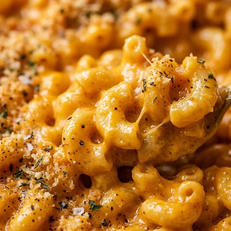 Savory Pumpkin Mac And Cheese Creamy Fall Cozy Dinner Easy
