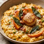 Savory Pumpkin Risotto Creamy Cozy Fall Dinner Easy 20 Minute