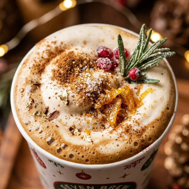 Seven Brew Drinks Christmas Inspired