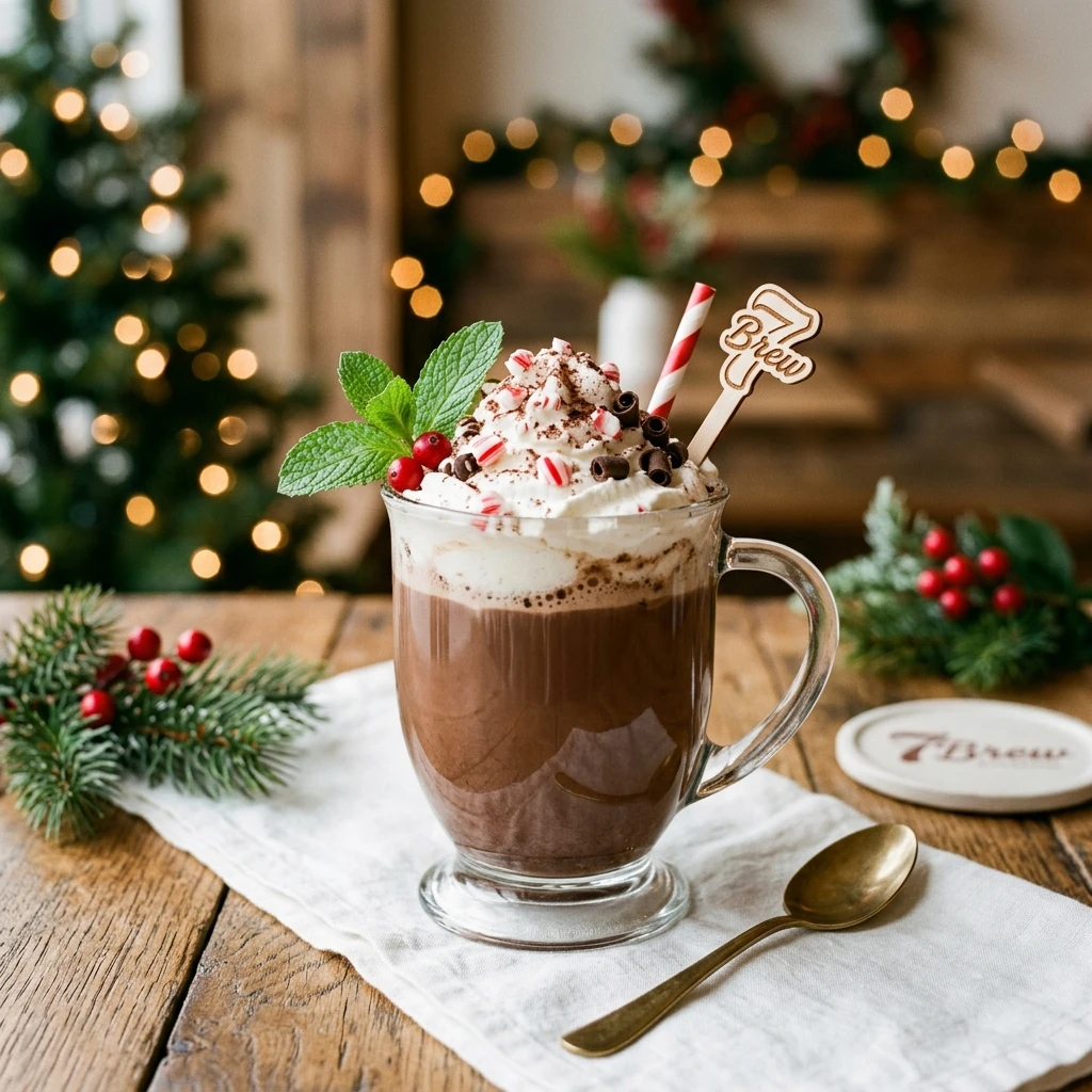 Seven Brew Drinks Christmas Inspired