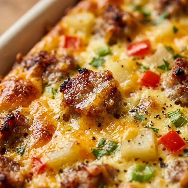 Sheet Pan Breakfast Casserole Dump And Bake Feeds 12