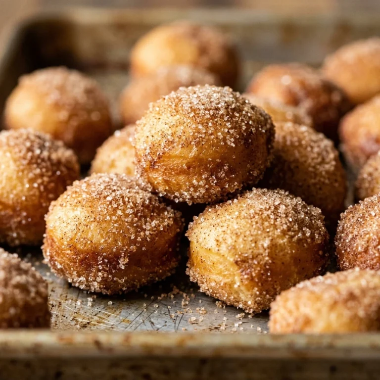 Sheet Pan Breakfast Donut Holes Cinnamon Sugar No Fry Feeds 12