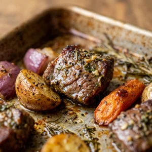 Sheet Pan Budget Beef Dinner Under $10 One Pan Easy Family