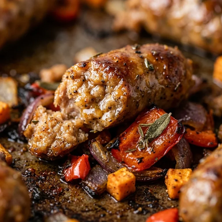 Sheet Pan Chicken Breakfast Sausage One Pan Feeds 8