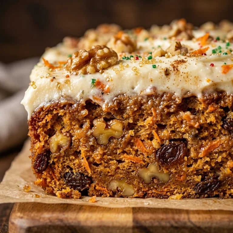 Sheet Pan Christmas Carrot Cake Feed A Crowd Easy