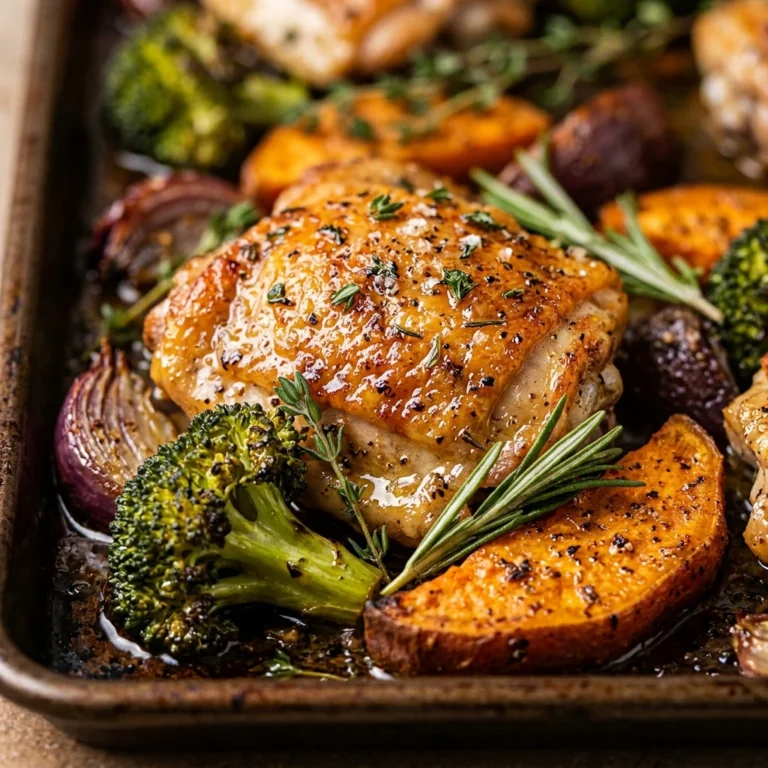 Sheet Pan Christmas Chicken And Veggies Easy One Pan Family Cozy