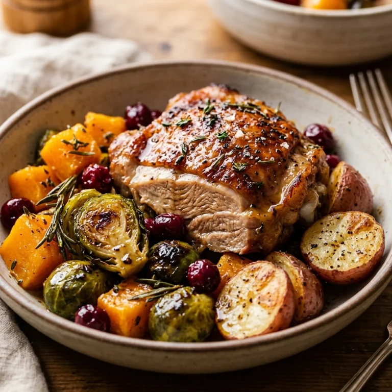 Sheet Pan Christmas Turkey Veggies Easy One Pan Family Cozy Make Ahead