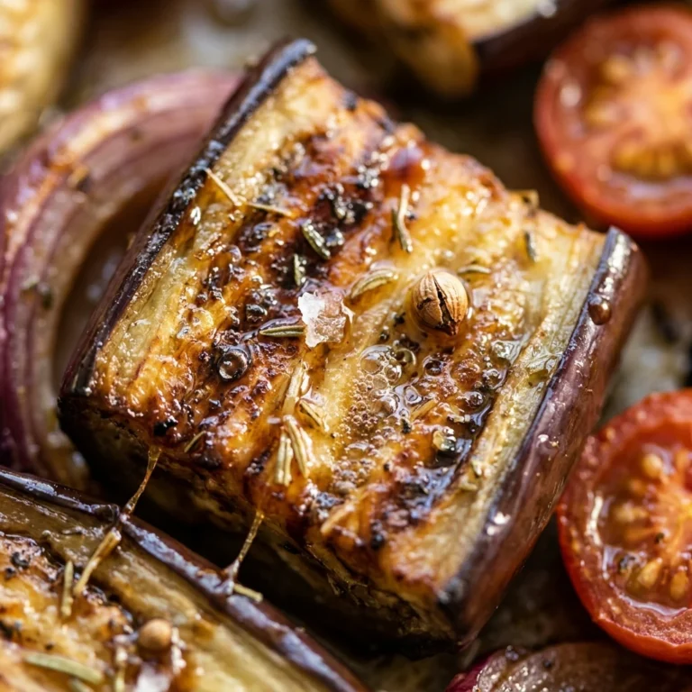 Sheet Pan Eggplant Dinner One Pan Easy 20 Min Family Vegetarian