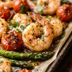 Sheet Pan Garlic Shrimp Dinner One Pan Easy 20 Min Family