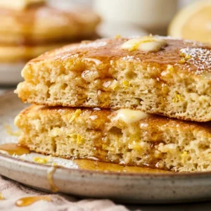 Sheet Pan Lemon Pancakes Family Brunch Easy Fluffy Stacks