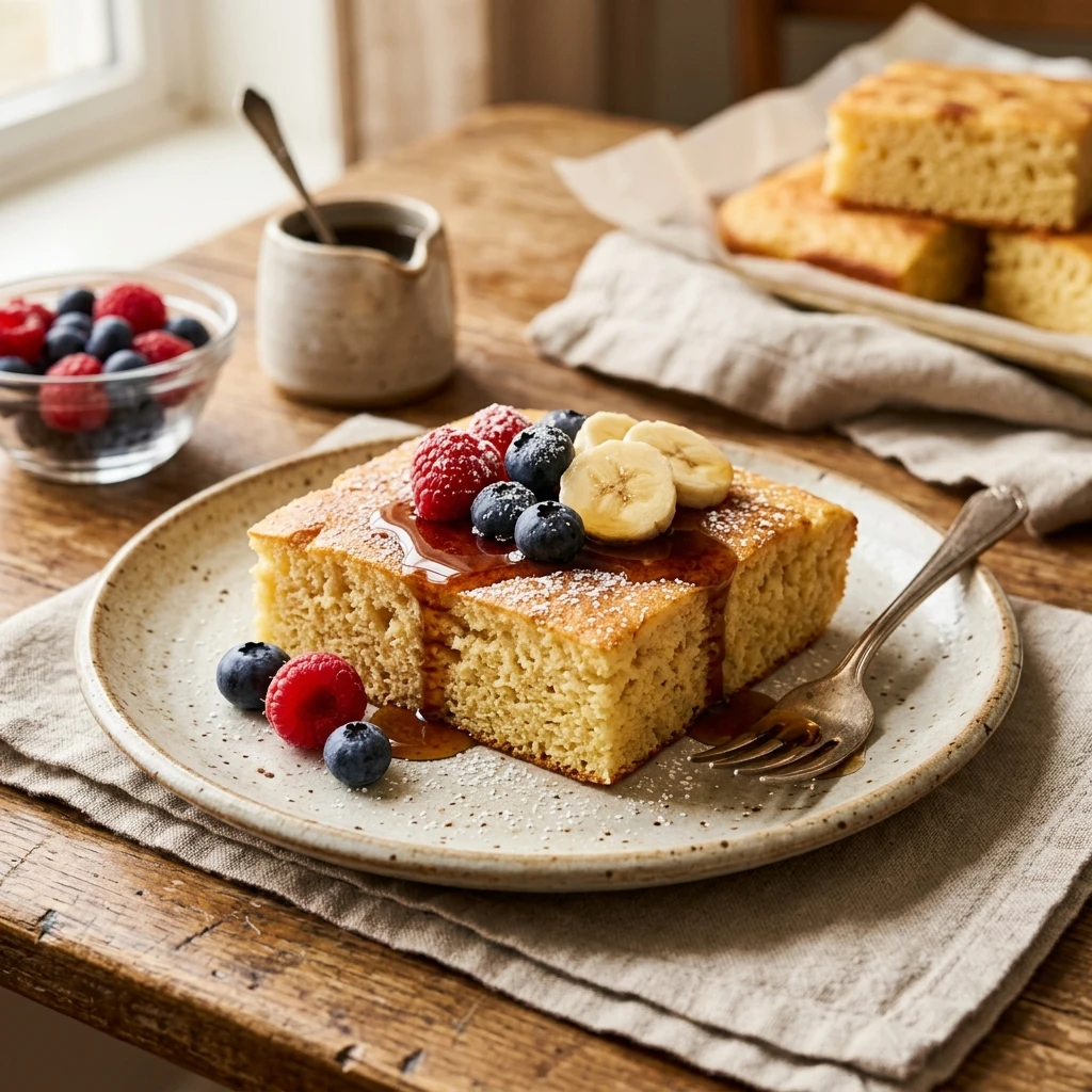 Sheet Pan Pancake Mix Fluffy Make Ahead Freezer Family