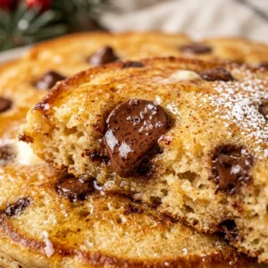 Sheet Pan Pancakes Chocolate Chip Christmas Easy Make Ahead Feed Crowd