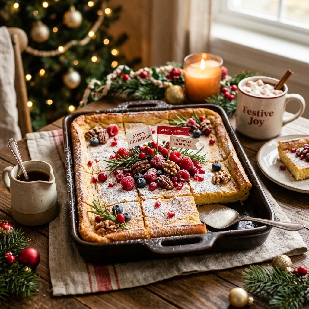 Sheet Pan Pancakes Christmas Morning Easy Make Ahead Feed Crowd
