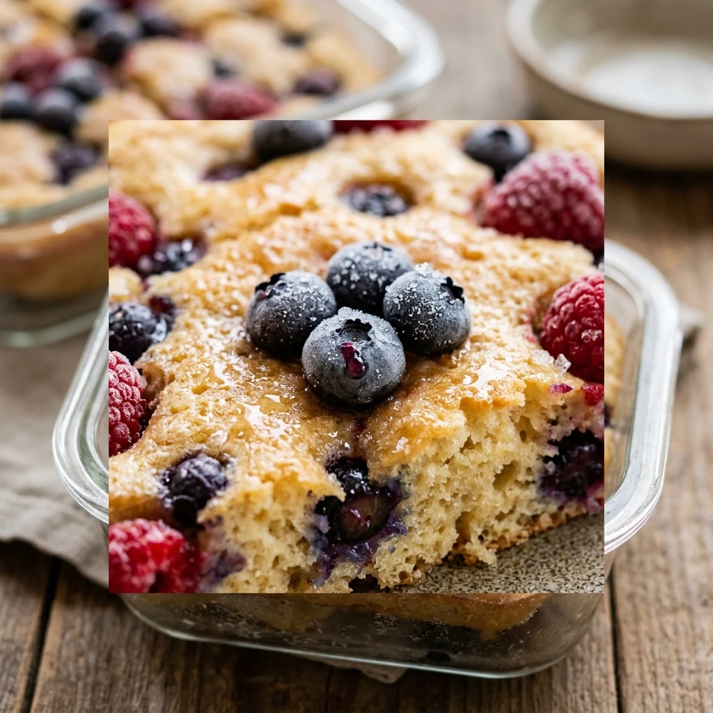 Sheet Pan Pancakes Meal Prep Freezer Friendly