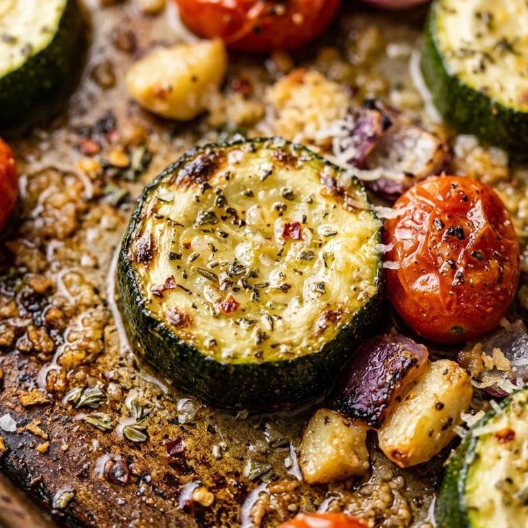 Sheet Pan Zucchini Dinner One Pan Easy 20 Min Family Vegetarian