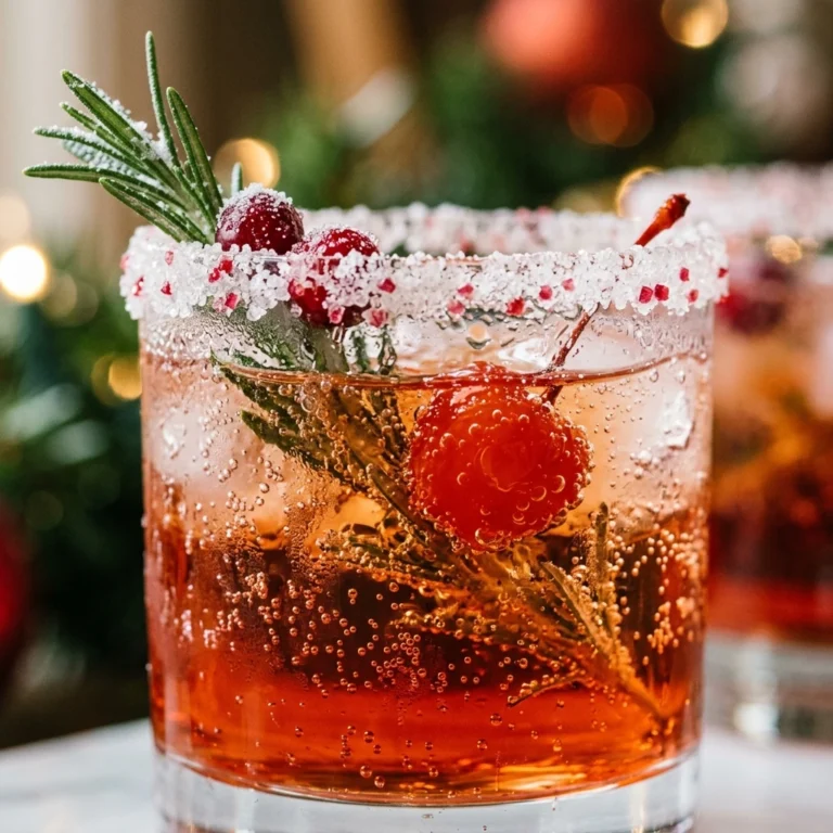Shirley Temple Drink Christmas Version