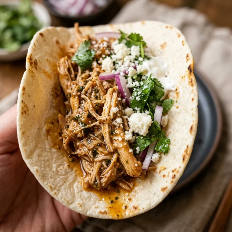 Shredded Chicken Tacos Easy 20 Minute Weeknight Crockpot Viral
