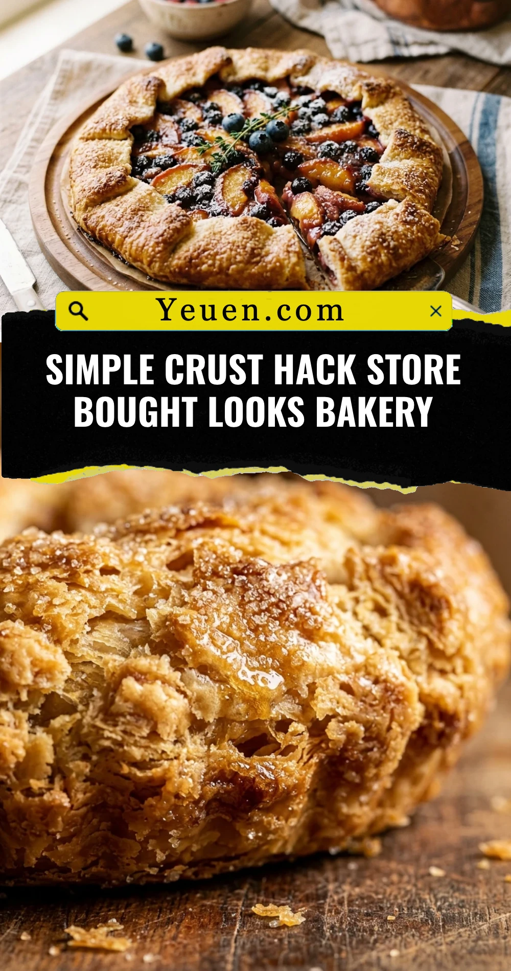 Simple Crust Hack Store Bought Looks Bakery
