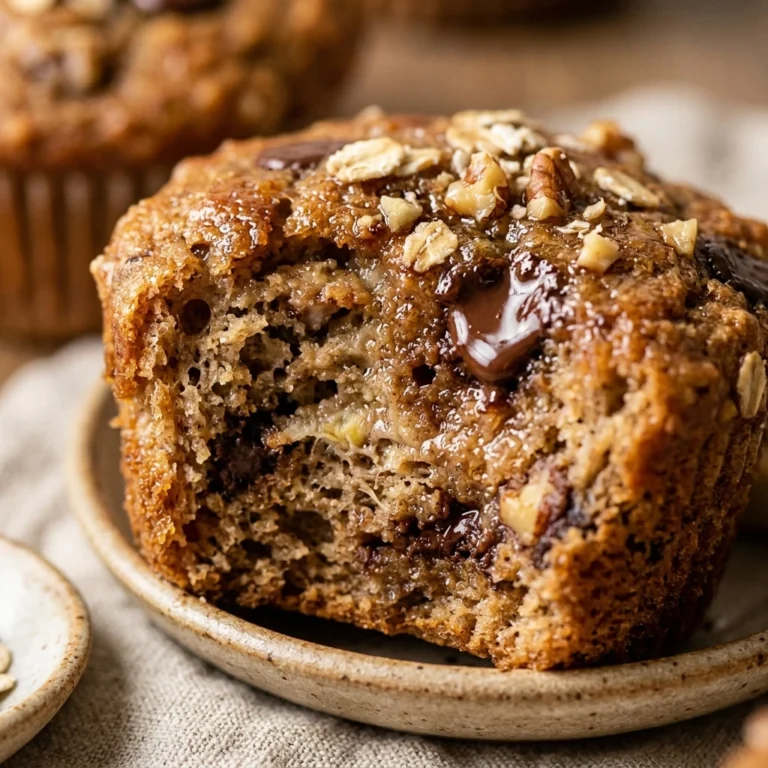Skinny Banana Bread Muffins 100 Calories