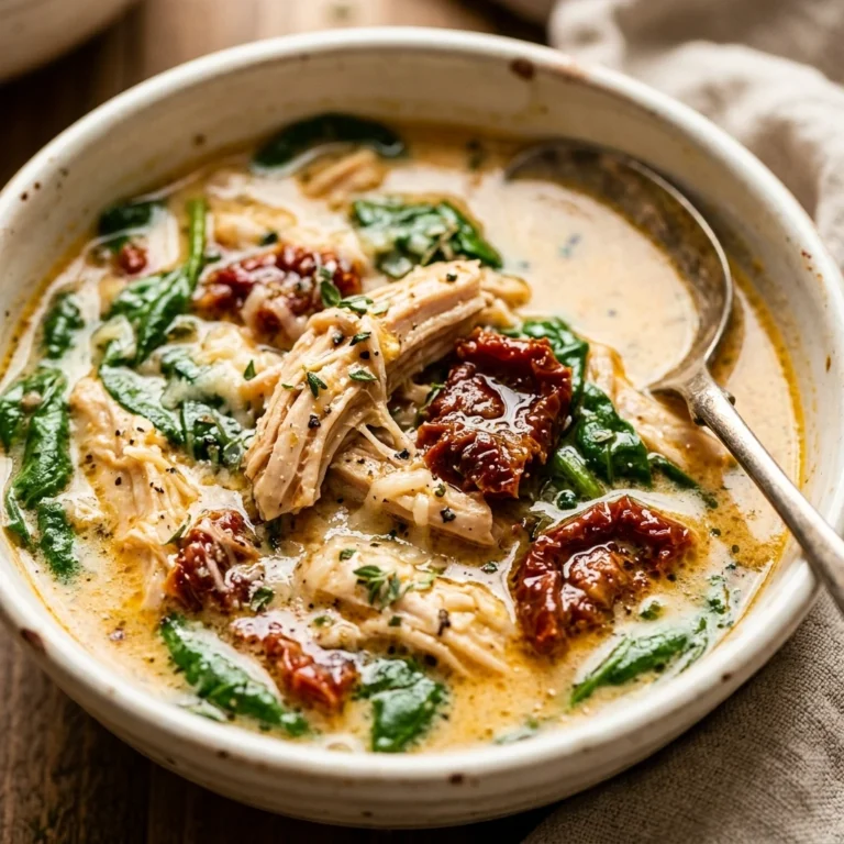 Slow Cooker Creamy Tuscan Chicken Soup Cozy Winter Under $20 Feeds A Crowd