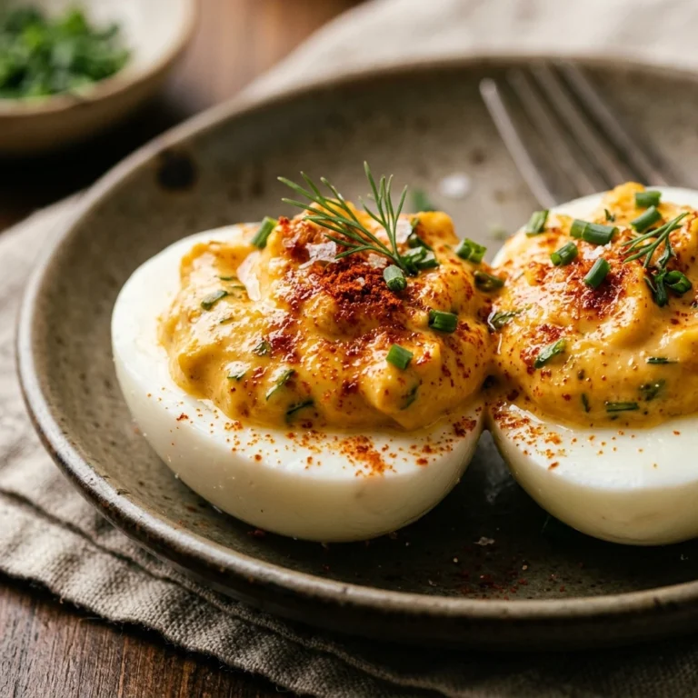 Smoked Paprika Deviled Eggs
