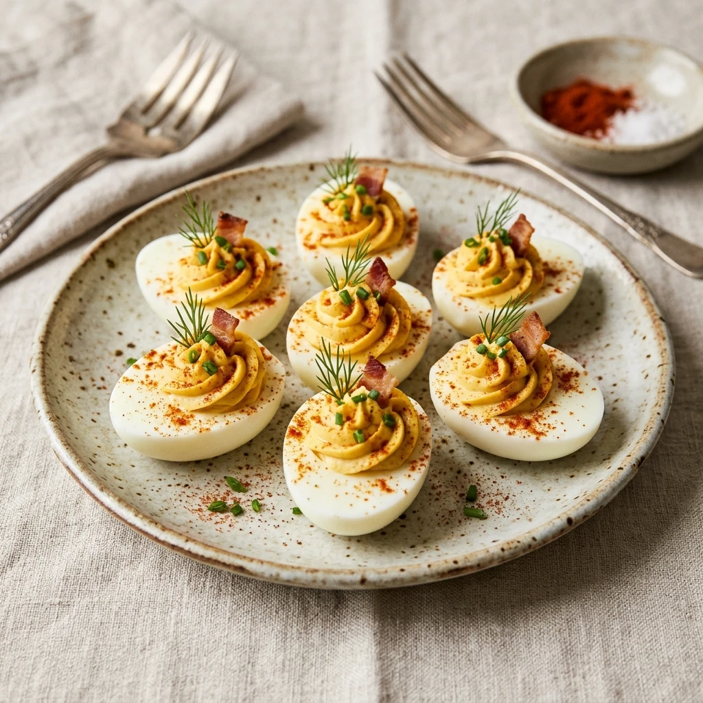 Smoked Paprika Deviled Eggs