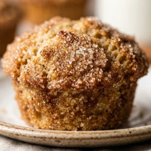 Snickerdoodle Muffins Cinnamon Sugar Coated