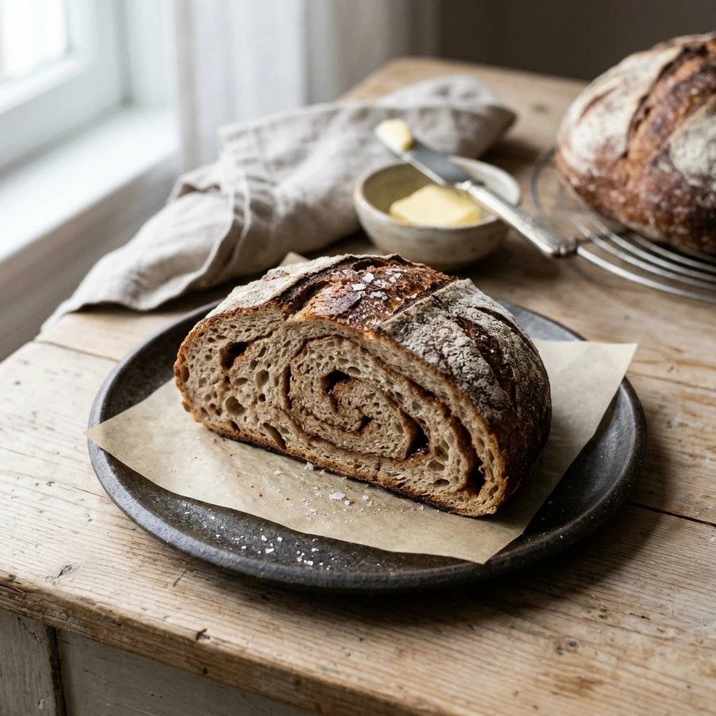 Sourdough Cinnamon Bread Easy Homemade Beginner Artisan