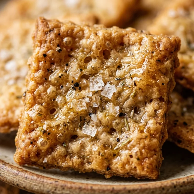 Sourdough Discard Crackers With Olive Oil And Salt Easy