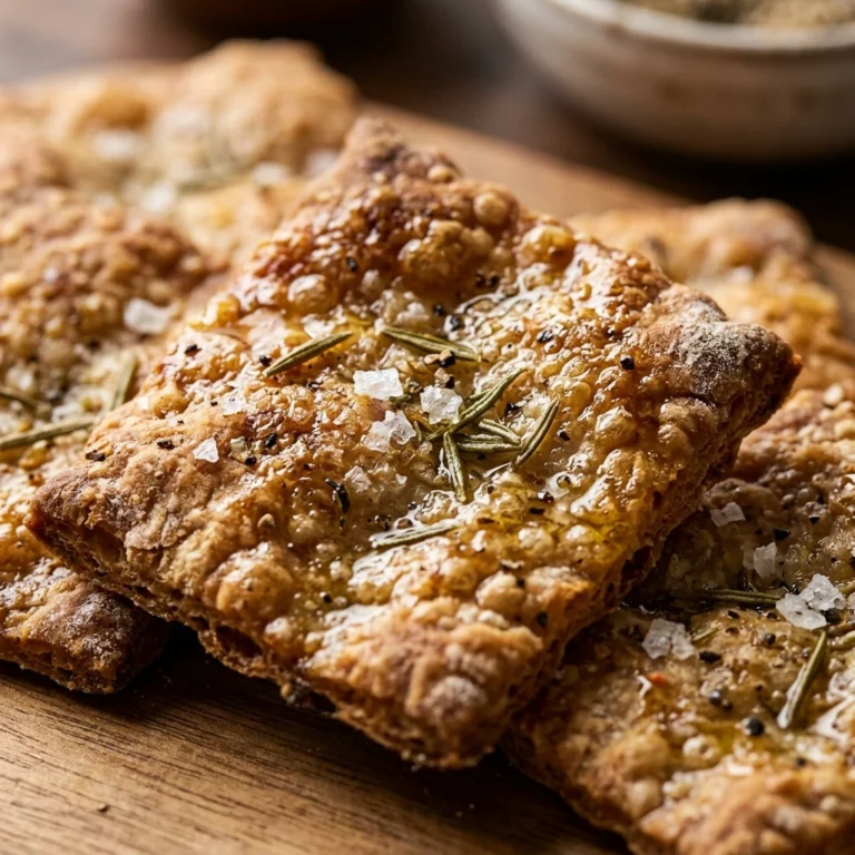 Sourdough Discard Crackers With Olive Oil And Salt Easy