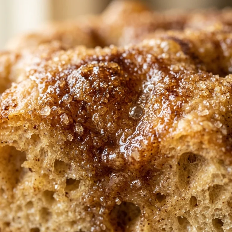 Sourdough Discard Focaccia Cinnamon Sugar