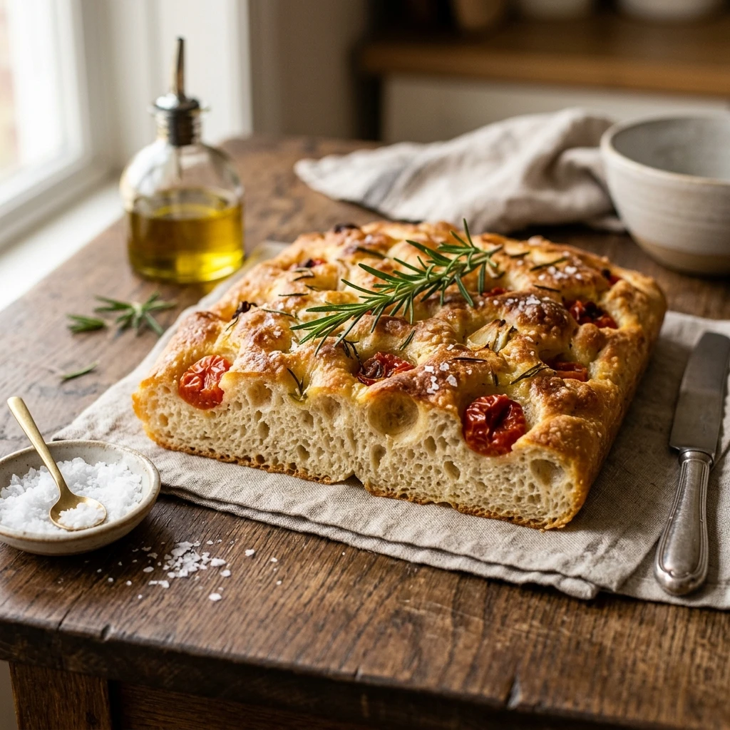 Sourdough Discard Focaccia No Waste Easy Beginner Recipe