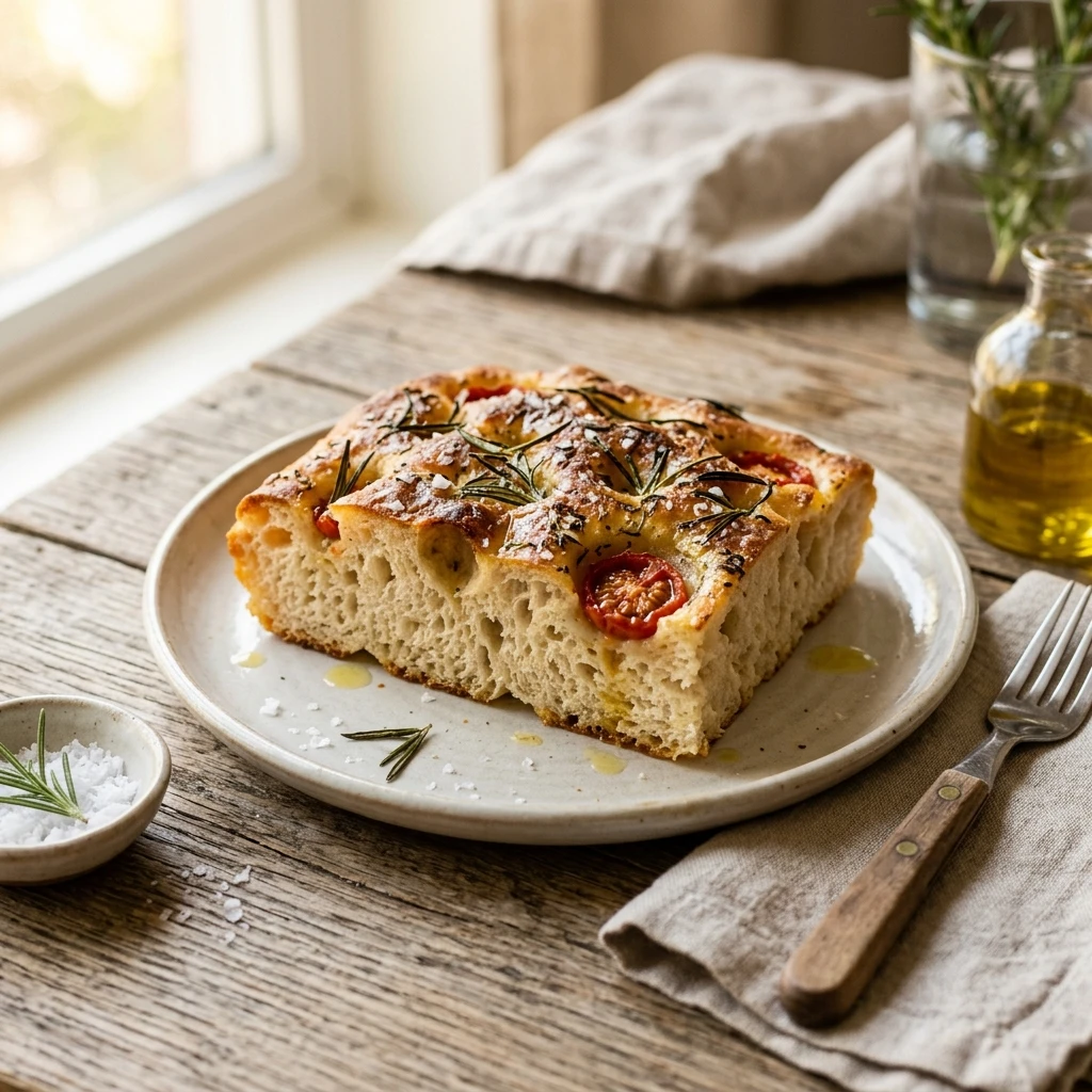 Sourdough Discard Focaccia No Waste Easy
