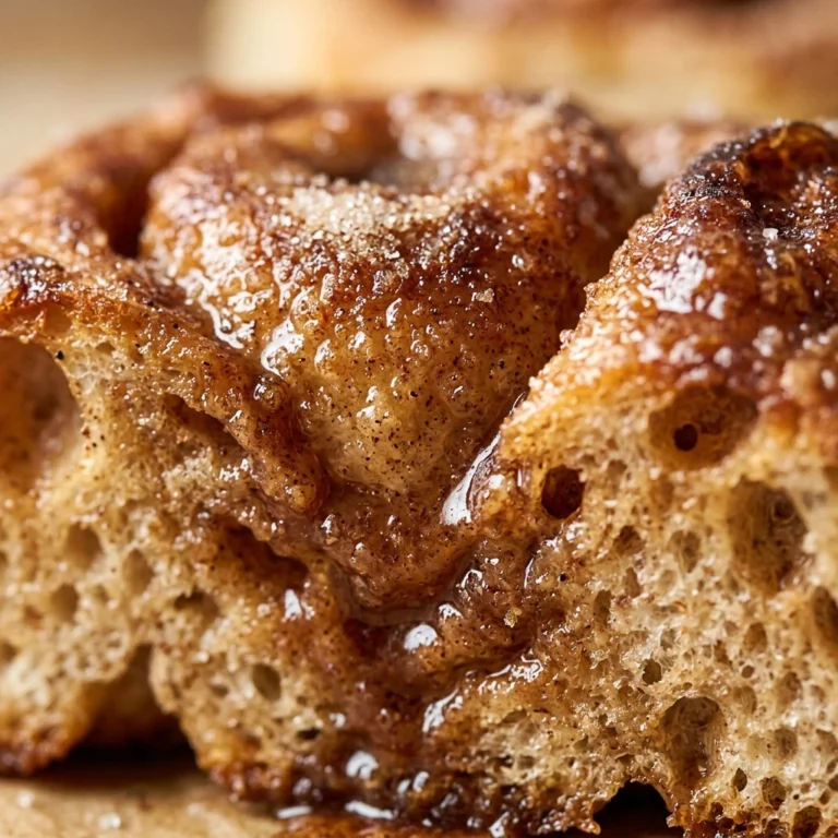 Sourdough Focaccia Cinnamon Roll Sweet