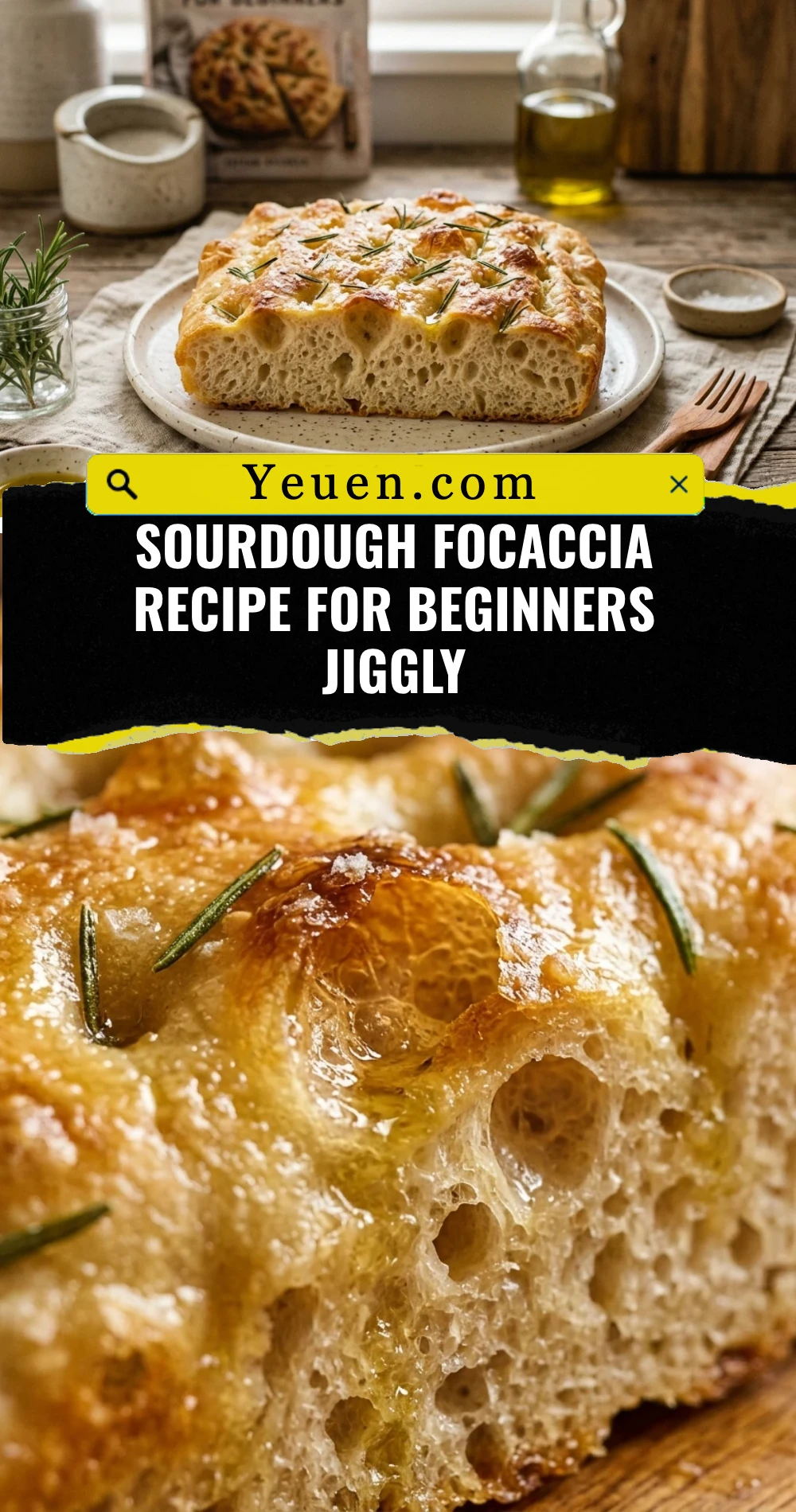 Sourdough Focaccia Recipe For Beginners Jiggly