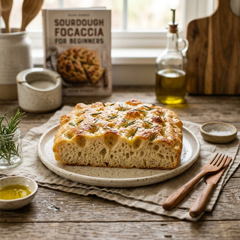 Sourdough Focaccia Recipe For Beginners Jiggly