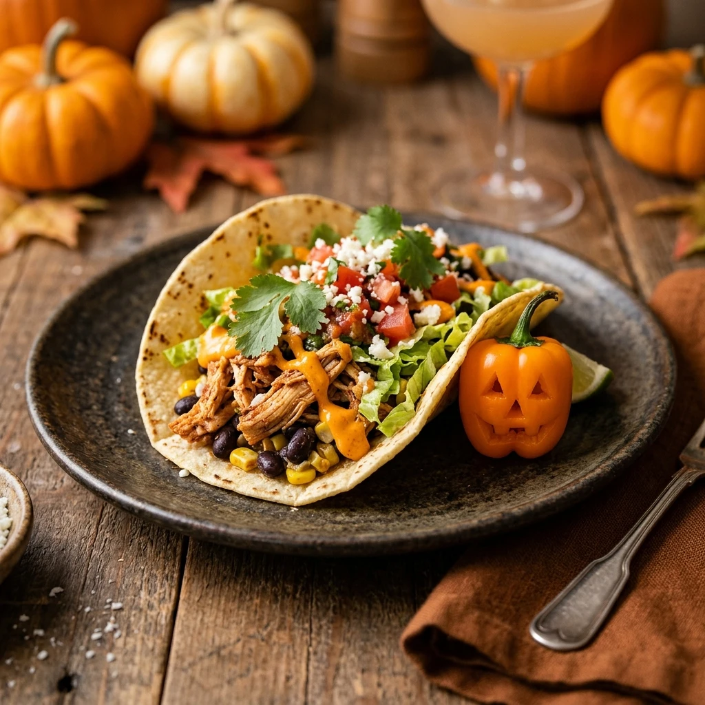 Spooky Halloween Taco Easy Budget Family Approved Fall