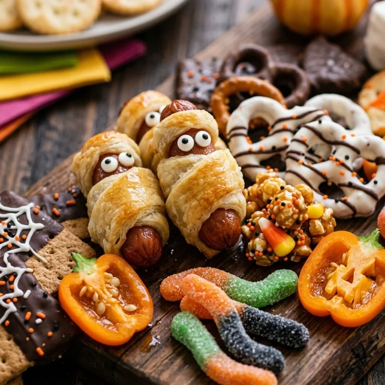 Spooky Snack Dinner Board (Kids Pick Their Own)