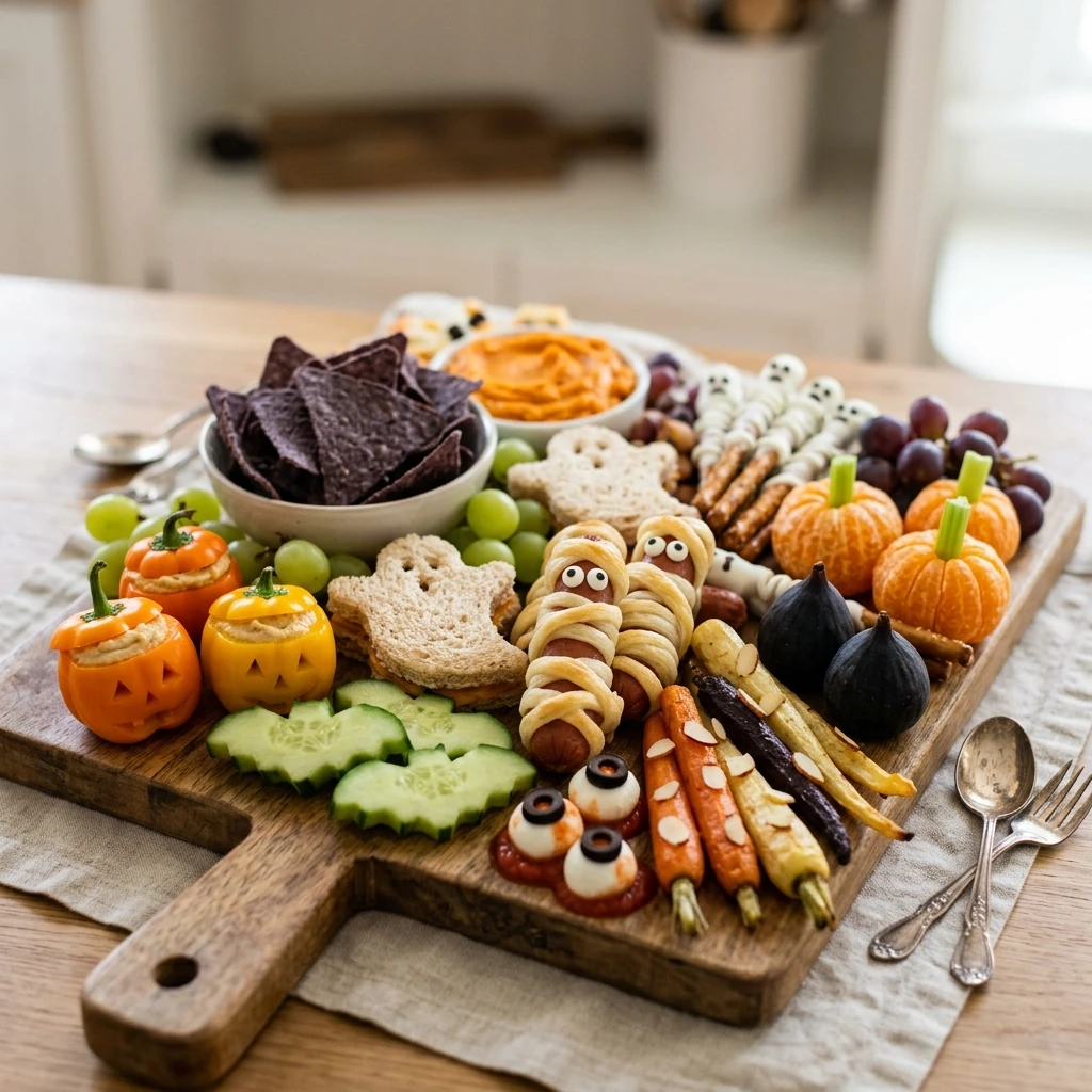 Spooky Snack Dinner Board (Kids Pick Their Own)