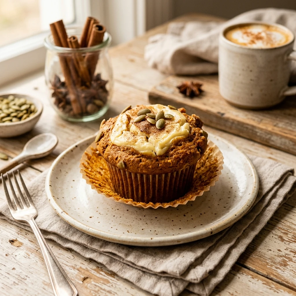 Starbucks Pumpkin Cream Cheese Muffins Copycat Fall Baking