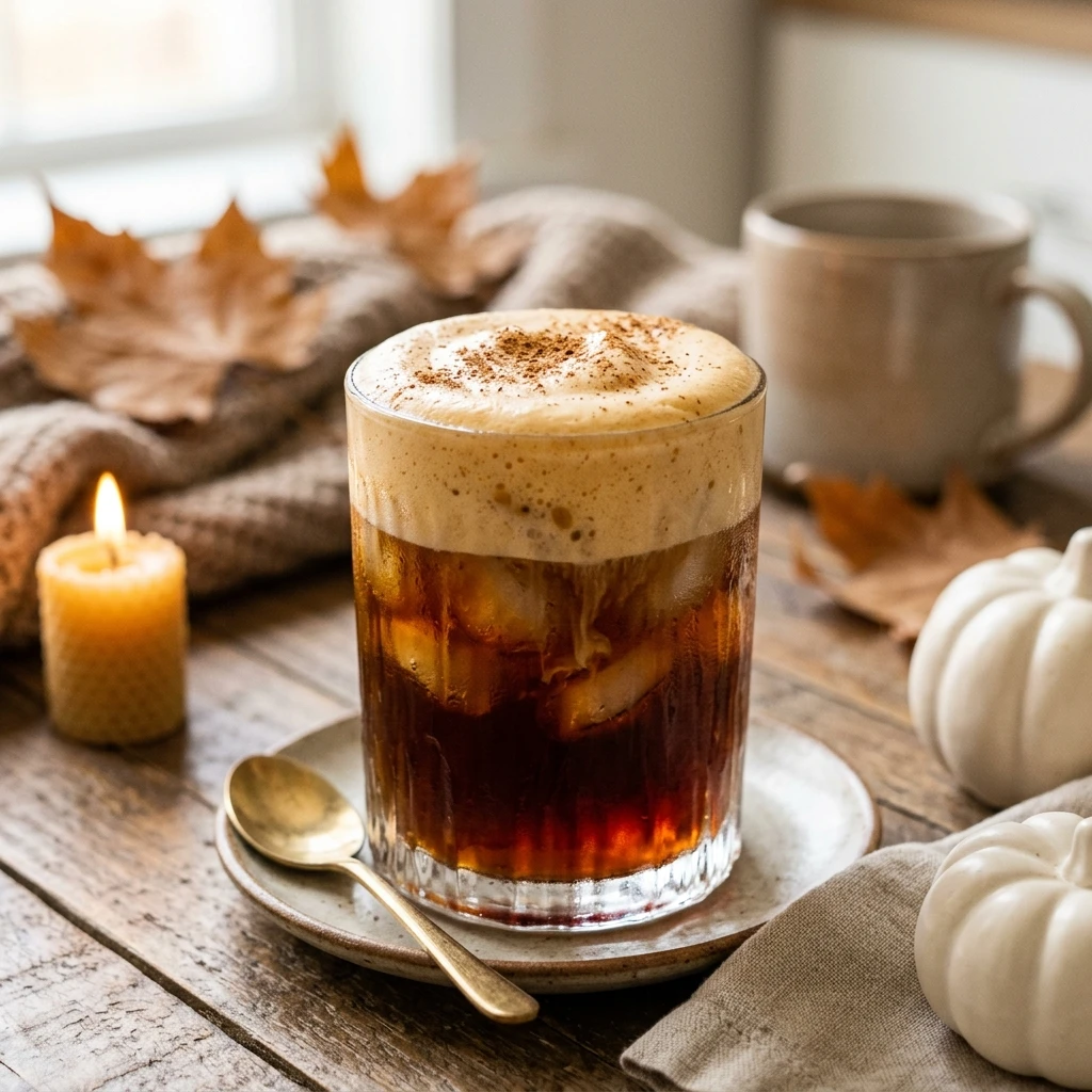 Starbucks Pumpkin Cream Cold Brew Copycat No Fail Fall